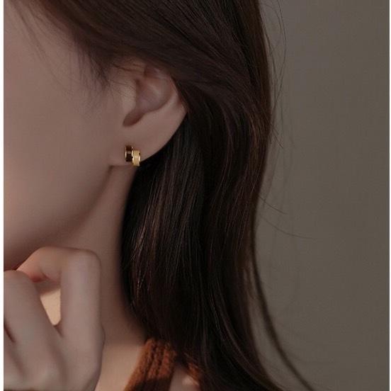 《真愛鍊Cherish 》S925通體純銀耳環 美拉德風多款造型 流行時尚 銀樓銀飾-細節圖8