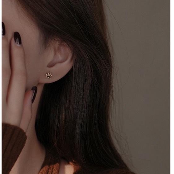 《真愛鍊Cherish 》S925通體純銀耳環 美拉德風多款造型 流行時尚 銀樓銀飾-細節圖9