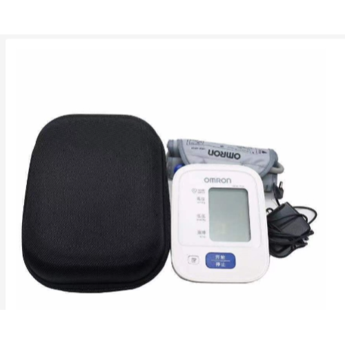 歐姆龍血壓儀收納包 電子血壓收納盒 旅遊收納盒 測量保護硬包 便攜 便攜盒 防震 抗壓 硬殼