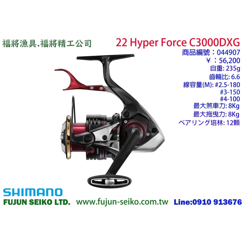 【福將漁具】Shimano手煞車捲線器 BBX HYPER FORCE 系列-細節圖4