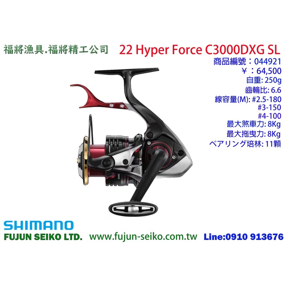 【福將漁具】Shimano手煞車捲線器 BBX HYPER FORCE 系列-細節圖7