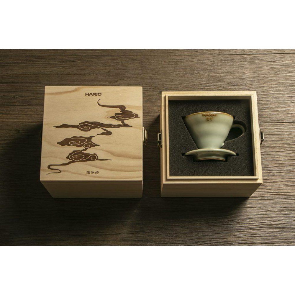 HARIO V60懷汝窯01濾杯 VDCK-01-MBU 台灣限定 Gusense Select 現貨-細節圖3