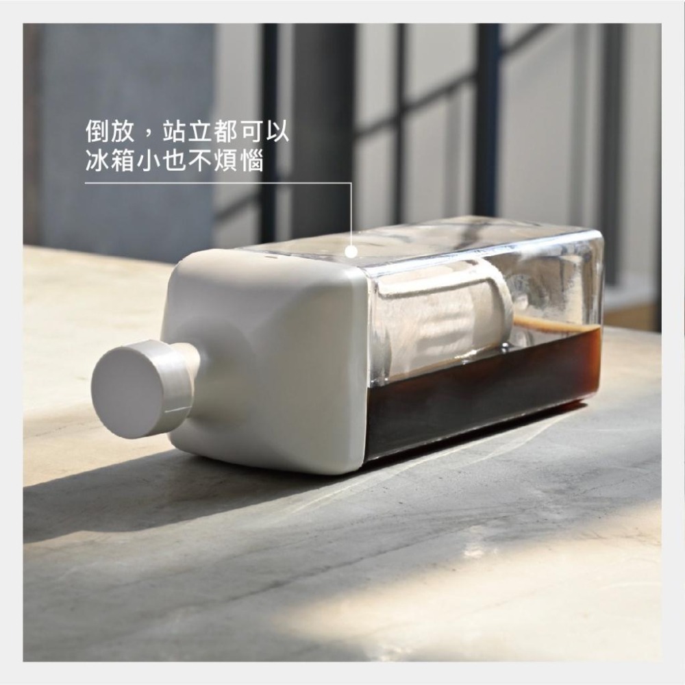 HARIO 角瓶灰白冷泡咖啡壺 KAC-110-PGR Gusense Select 現貨-細節圖4