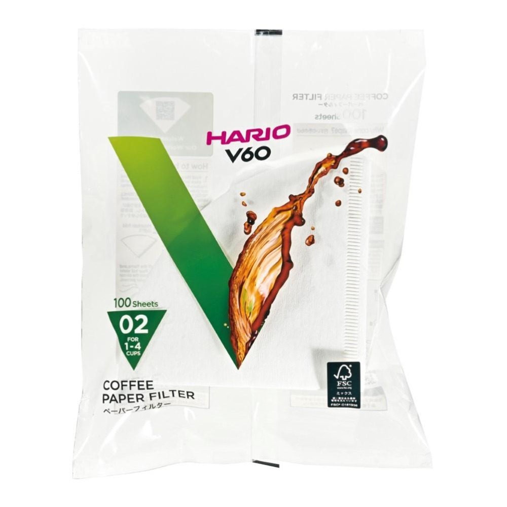 HARIO V60 01/02/03濾紙 白色濾紙 無漂白濾紙 原色濾紙 咖啡濾紙 Gusense Select 現貨-細節圖2