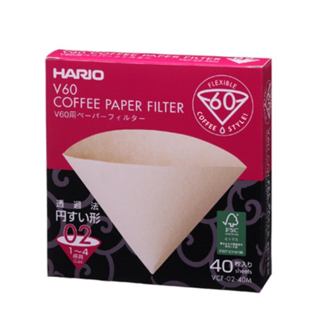 HARIO V60無漂白01/02濾紙40入盒裝 Gusense Select 現貨-細節圖2