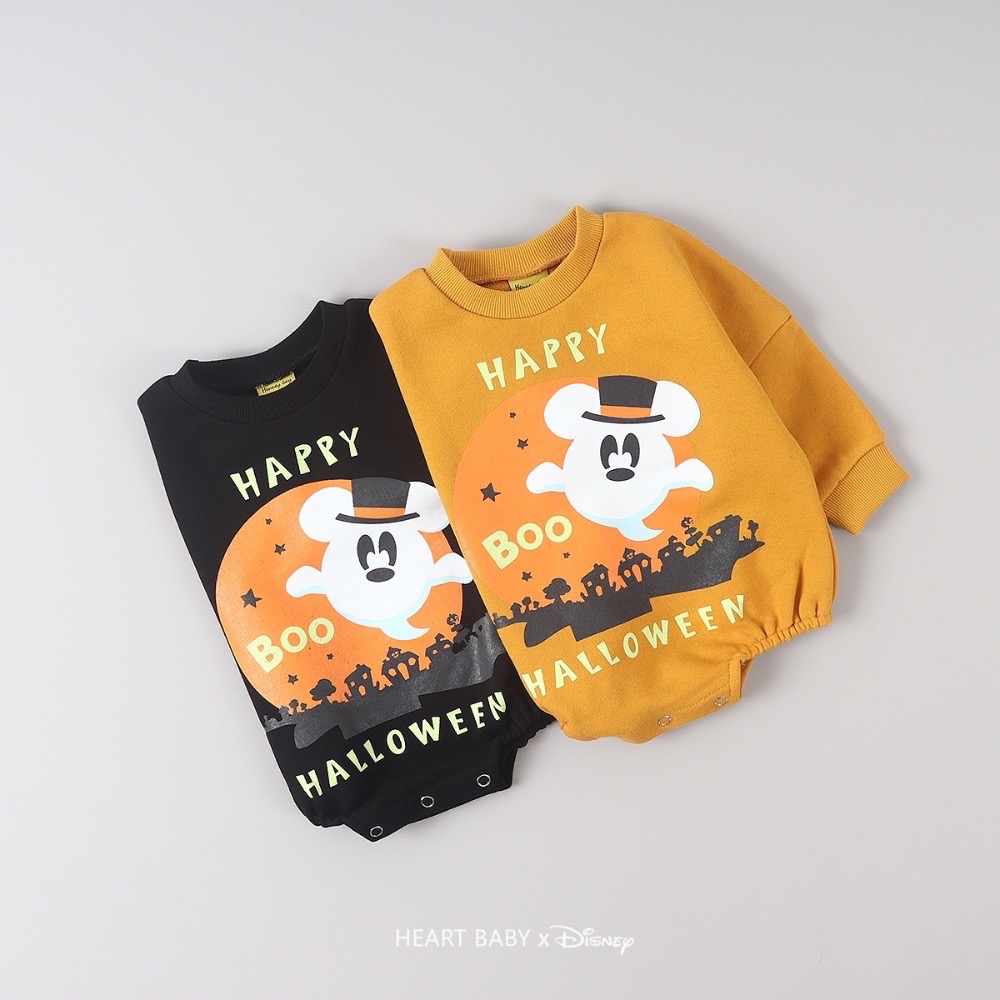 韓國童裝🇰🇷 HeartBaby 米奇幽靈套裝 🎃萬聖節系列🎃-細節圖2