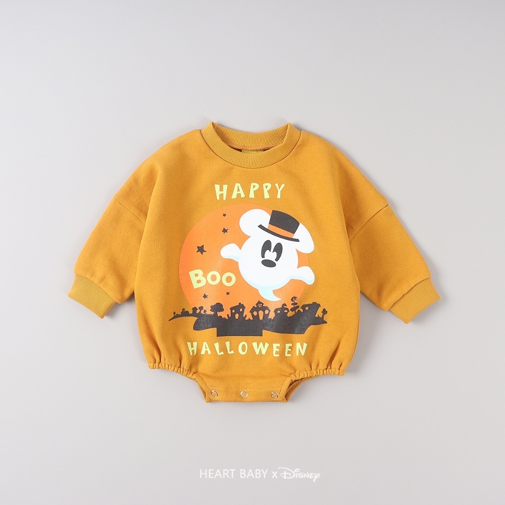 韓國童裝🇰🇷 HeartBaby 米奇幽靈套裝 🎃萬聖節系列🎃-細節圖3