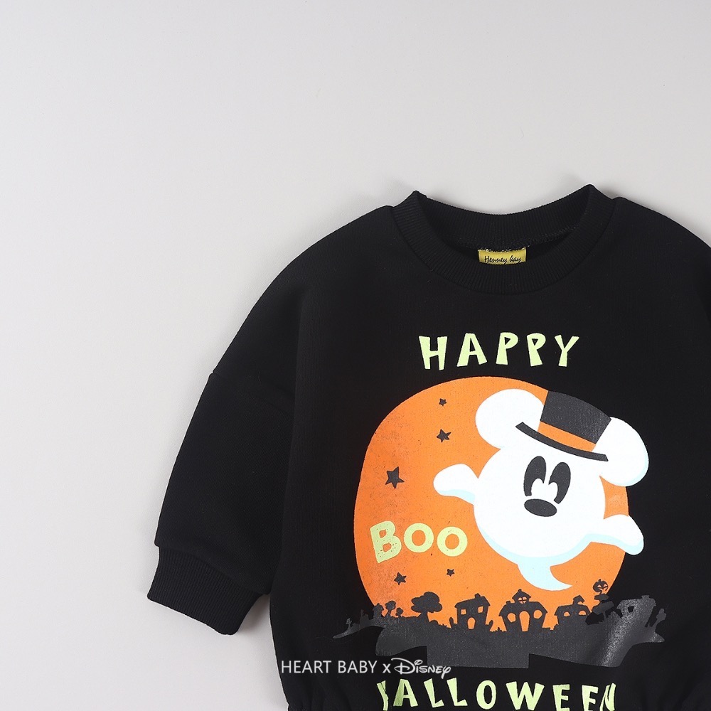 韓國童裝🇰🇷 HeartBaby 米奇幽靈套裝 🎃萬聖節系列🎃-細節圖7