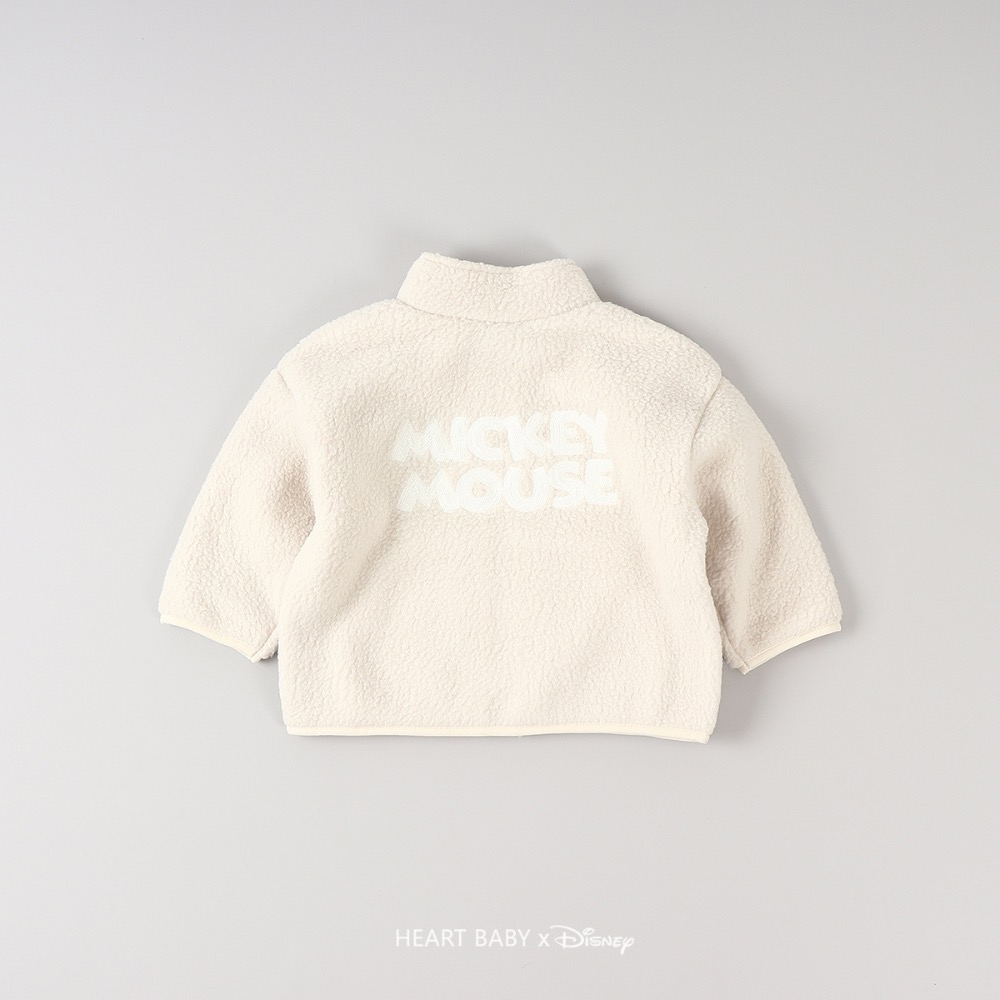 韓國童裝🇰🇷 HeartBaby 米奇絨布夾克（S~2XL）-規格圖6