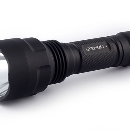 Convoy C8+ CREE XML2 強光充電遠射18650手電筒 (18650 x1 ) 白光-細節圖3