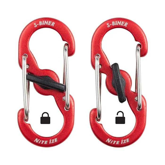 NITE IZE 大腳 BIGFOOT LOCKER® KEYRACK™ 彩色金屬鑰匙扣 (klkbfa)-細節圖7