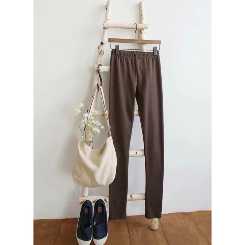 現貨👉 正韓國 IS 春夏款素色棉質內搭褲-細節圖3