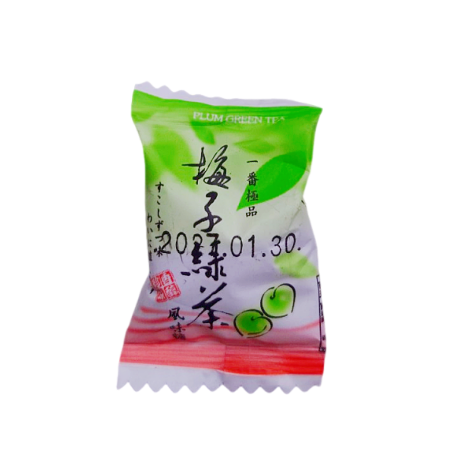 梅子綠茶糖 600克 硬糖 梅子綠茶口味 梅子綠茶風味-細節圖2