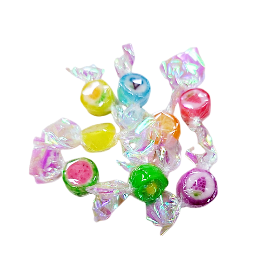 小花糖 1000公克 彩繪糖 千紙鶴糖果 切片糖果 硬糖 迷你切片糖 喜糖 聖誕節-細節圖2