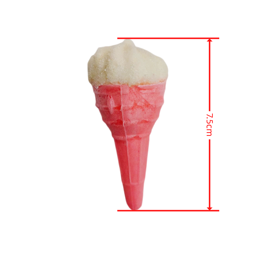 彩雪棉花杯 棉花糖甜筒杯 甜筒餅乾杯 棉花糖 單入棉花糖-細節圖3