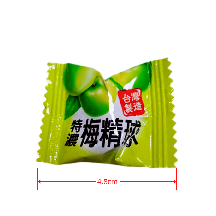 梅精球300公克 枇杷球300公克 特濃梅精球 潤喉枇杷球 枇杷糖 梅子糖-細節圖4