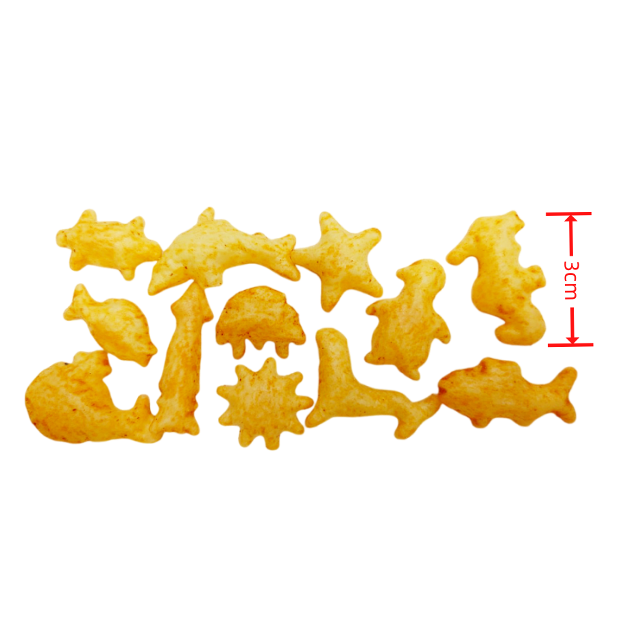 好麗友好多魚餅乾 烤蝦口味 海苔口味 烤雞口味 海洋造型餅乾-細節圖3