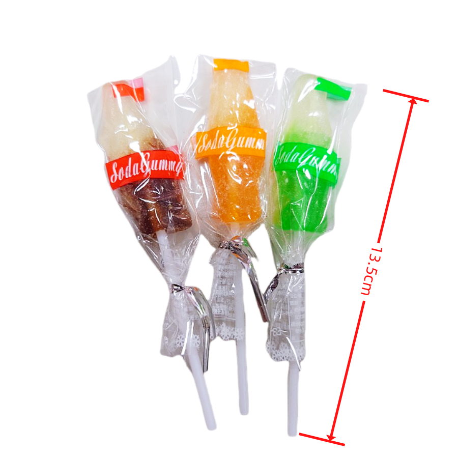 汽水軟糖棒600公克 汽水口味軟糖 汽水棒棒糖 軟糖棒棒糖 軟糖 全素-細節圖3