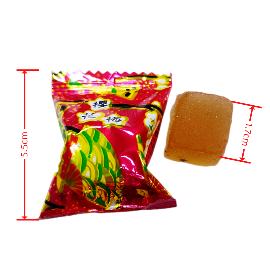 櫻花梅軟糖600公克 梅子口味 梅子軟糖 軟糖 梅口味 櫻花梅-細節圖3