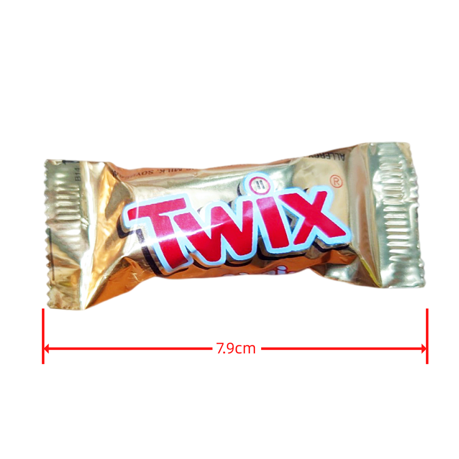 TWIX200公克 迷你焦糖夾心巧克力 夾心巧克力 巧克力餅乾-細節圖3