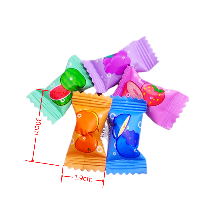 無糖汽泡糖 水果口味 糖果 水果糖 西瓜 葡萄 白桃 草莓 藍莓 香橙-細節圖3
