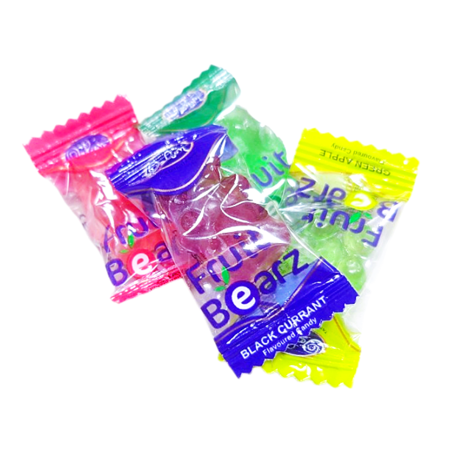 小熊造型硬糖 硬糖 水果硬糖 水果糖 蘋果 芒果 黑醋栗 番石榴 糖果-細節圖2