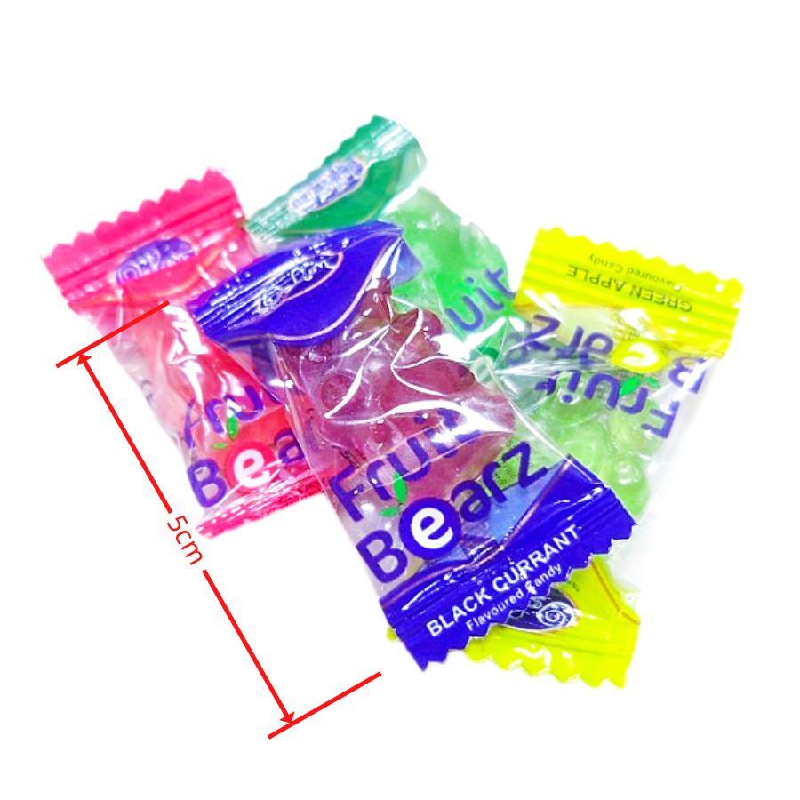 小熊造型硬糖 硬糖 水果硬糖 水果糖 蘋果 芒果 黑醋栗 番石榴 糖果-細節圖3