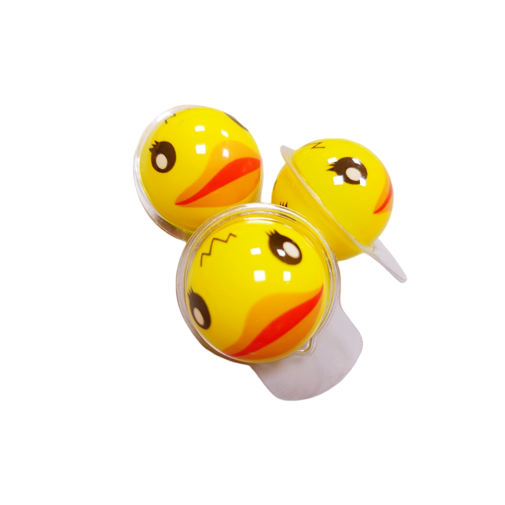 小鴨造型軟糖 爆漿軟糖 水蜜桃風味 3D爆漿軟糖 軟糖-細節圖2