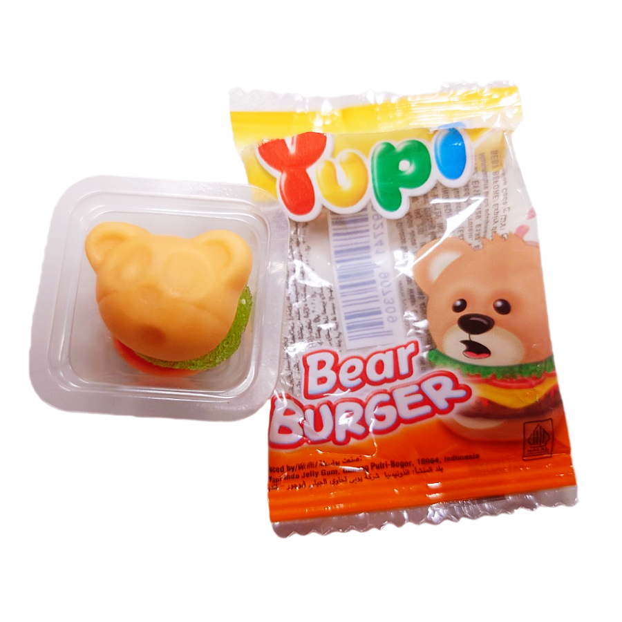 呦皮熊仔軟糖 漢堡糖 Yupi 呦皮 漢堡熊仔軟糖-細節圖2