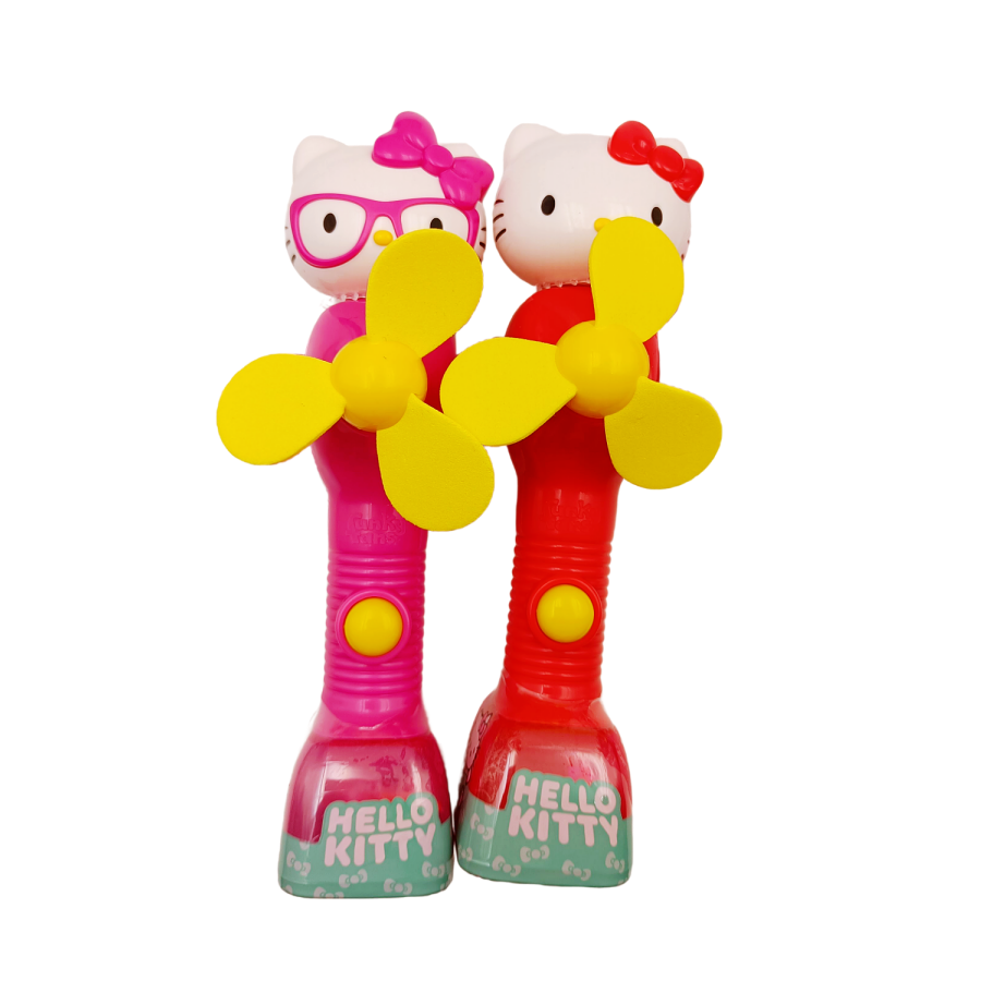 卡通造型風扇 汪汪隊 佩佩豬 大耳狗 美樂蒂 酷洛米 hello kitty 軟風扇 安全 兒童玩具 夏天必備-規格圖1