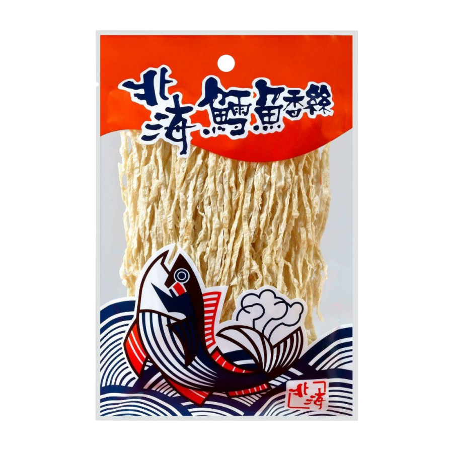 北海鱈魚香絲 1包