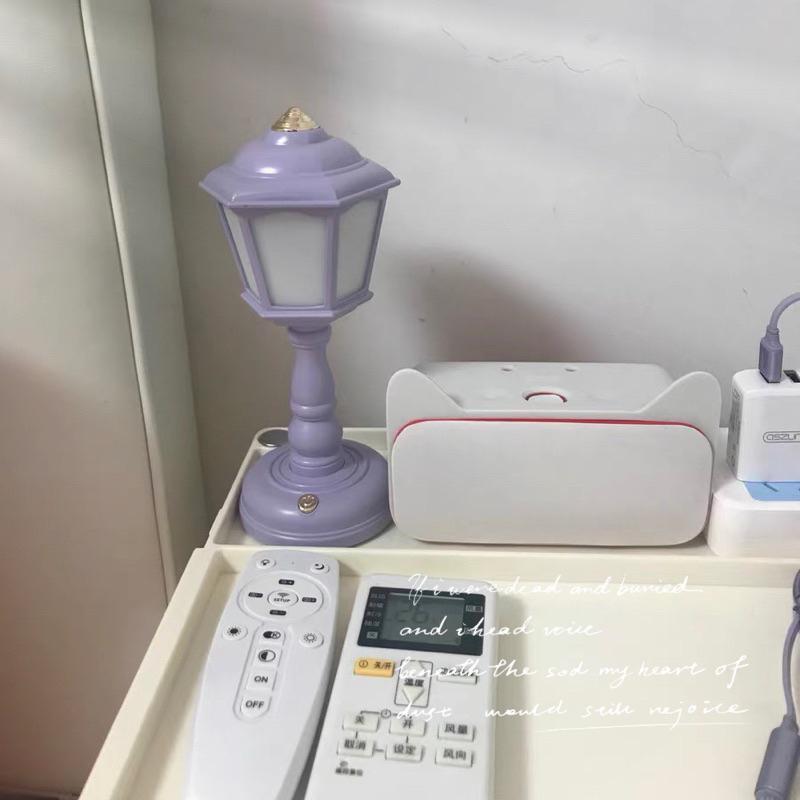 ｜𝕎𝕚𝕟𝕟𝕚𝕖溫妮｜台灣出貨 復古檯燈 復古小檯燈 小夜燈 桌面裝飾 居家佈置 寢室宿舍佈置 聖誕交換禮物-細節圖5