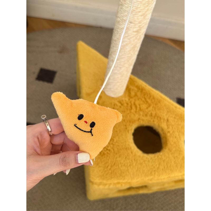 ｜𝕎𝕚𝕟𝕟𝕚𝕖溫妮｜台灣出貨 起司貓跳台🧀️起司貓爬架 起司造型貓跳台 起司貓抓板 貓咪舒壓-細節圖8