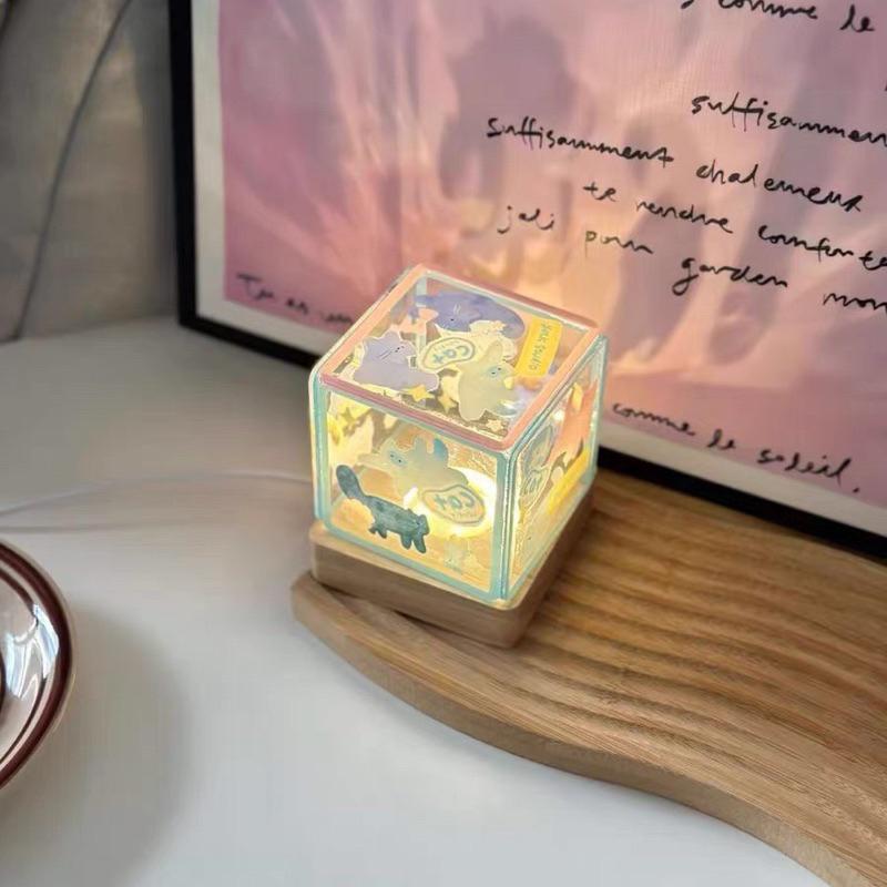 ｜𝕎𝕚𝕟𝕟𝕚𝕖溫妮｜現貨！晚安小貓小夜燈 可愛小夜燈 桌面佈置 宿舍小夜燈-細節圖5