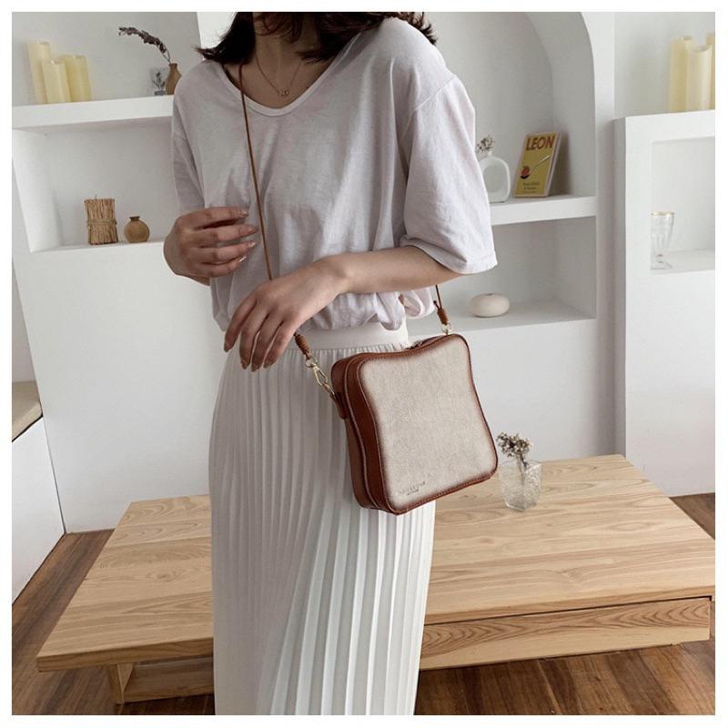 ｜𝕎𝕚𝕟𝕟𝕚𝕖溫妮｜ 現貨！吐司斜背包🍞可愛斜背包 大容量斜背包 創意斜背包-細節圖5