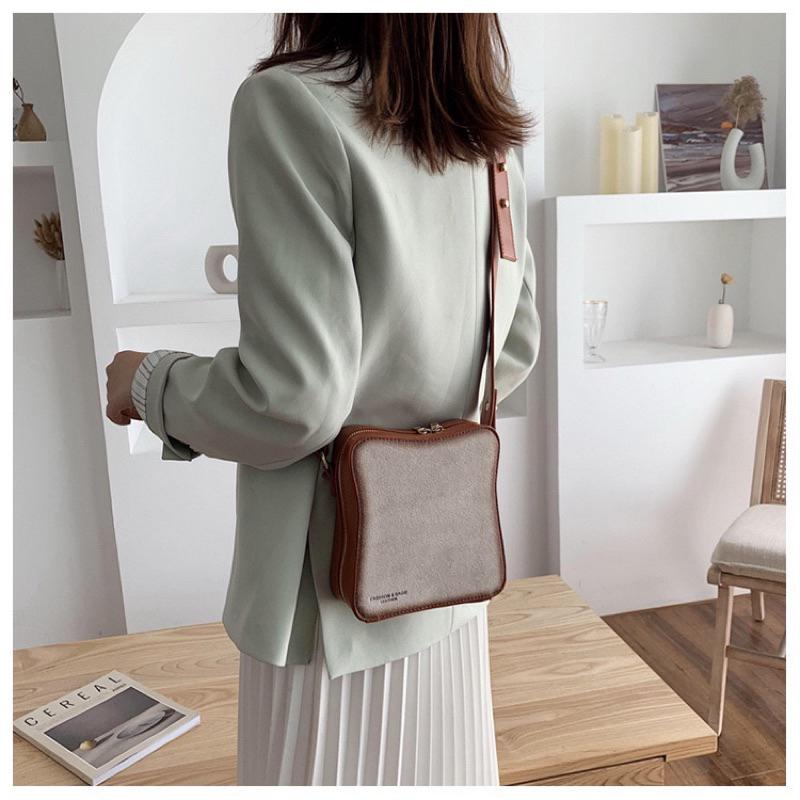 ｜𝕎𝕚𝕟𝕟𝕚𝕖溫妮｜ 現貨！吐司斜背包🍞可愛斜背包 大容量斜背包 創意斜背包-細節圖7