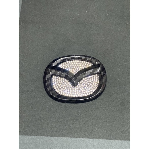 MAZDA 方向盤貼 鑲鑽 馬2 馬3 馬5 馬6 CX3 CX5 CX30 CX7 沂軒精品 A0614-細節圖6