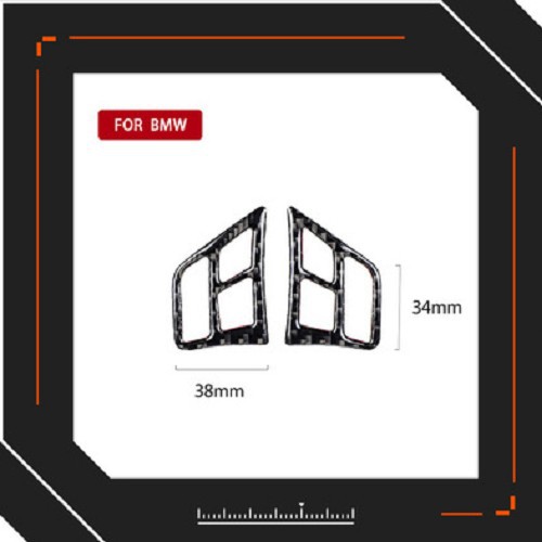 BMW 3系 方向盤按鍵 碳纖 裝飾貼 05-12年 E90 E91 E92 E93 320I 335I A0520-2-細節圖5
