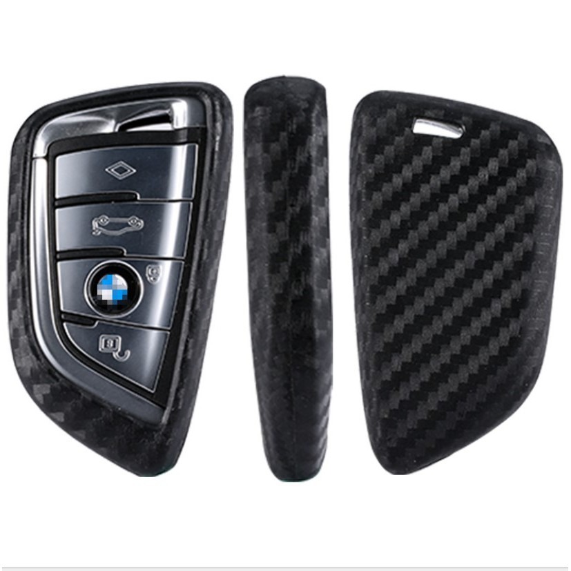 BMW 刀鋒 碳纖紋鑰匙套 G14 F16 G07 G11 G12 G32 G30 G31 X5 X6 X7-細節圖3
