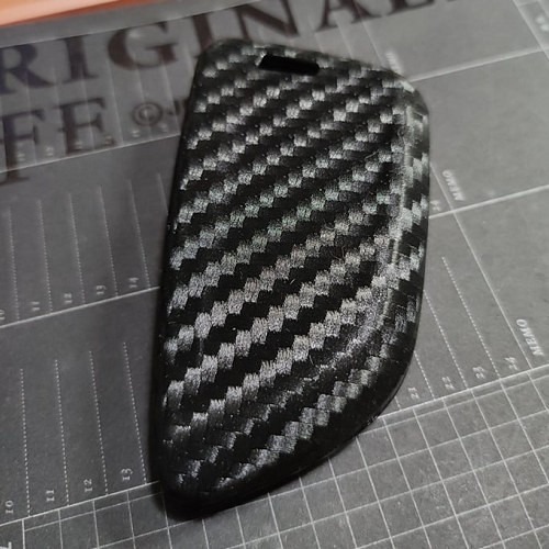 BMW 刀鋒 碳纖紋鑰匙套 G14 F16 G07 G11 G12 G32 G30 G31 X5 X6 X7-細節圖8