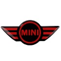 MINI 滴膠立體 方向盤貼 cooper countryman clubman A0739-規格圖1
