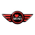 MINI 滴膠立體 方向盤貼 cooper countryman clubman A0739-規格圖3
