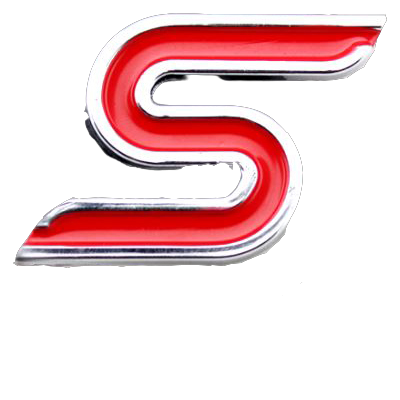 福特 S標  Ford Fiesta Focus MK3 4D 5D 運動款 車身貼 車標 A0096-細節圖4