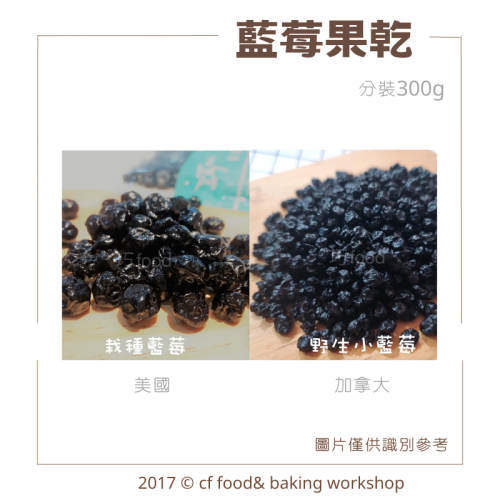 美國 藍莓乾 藍莓果乾 水果乾 / 加拿大 野生小藍莓 / 栽種藍莓 300g 果乾 堅果