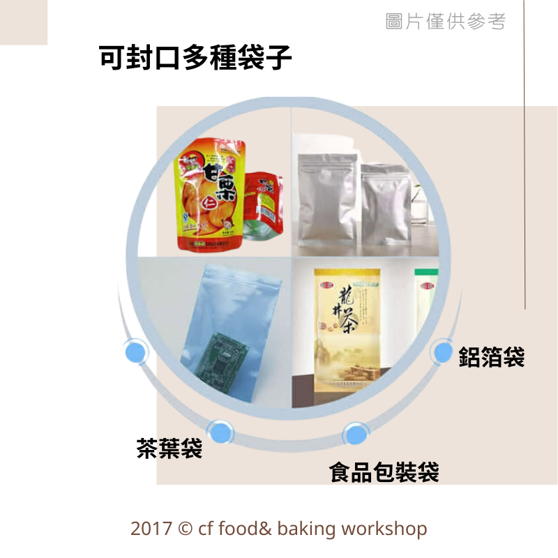 【台灣巧婦】自動連續封口機 110V 小型連續封袋機 牛軋糖/雪Q餅/蛋黃酥包裝-細節圖2