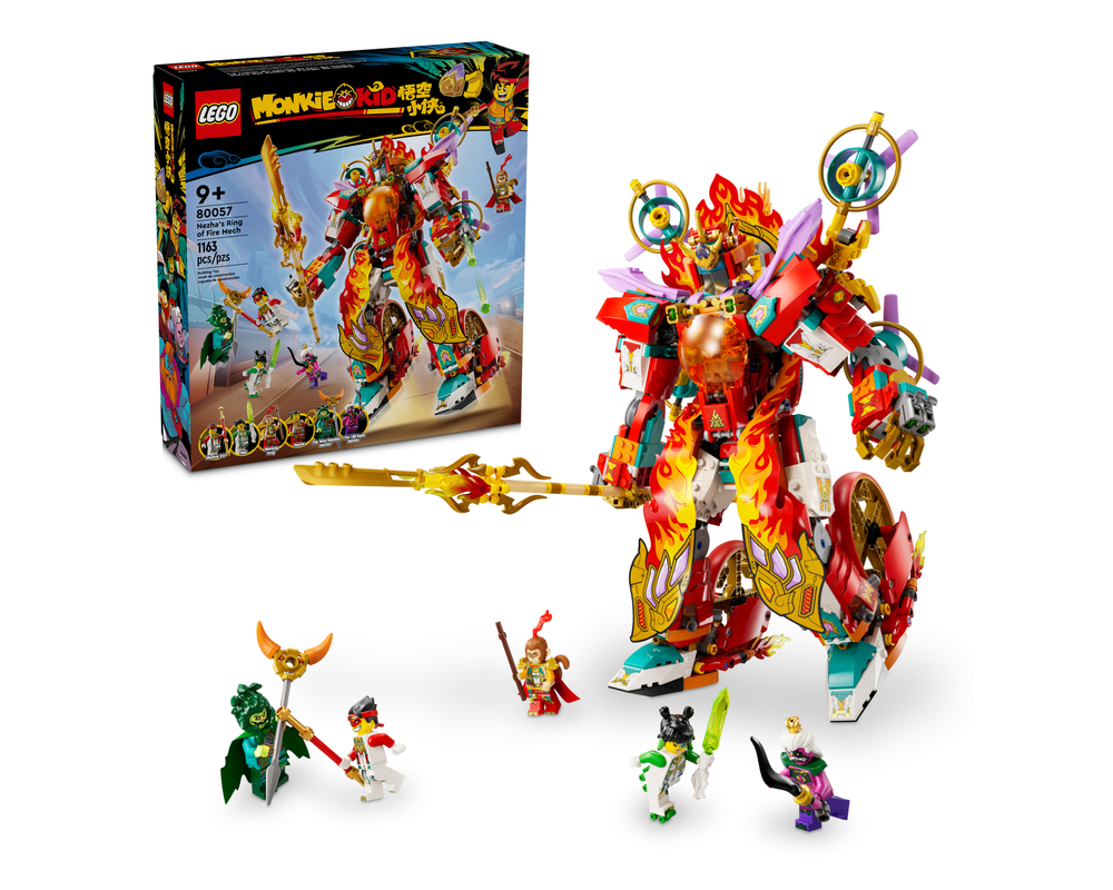 [全新未拆]LEGO 80057 Nezha＇s Ring of Fire Mech - LEGO樂高舊貨獵人 - iOPEN Mall