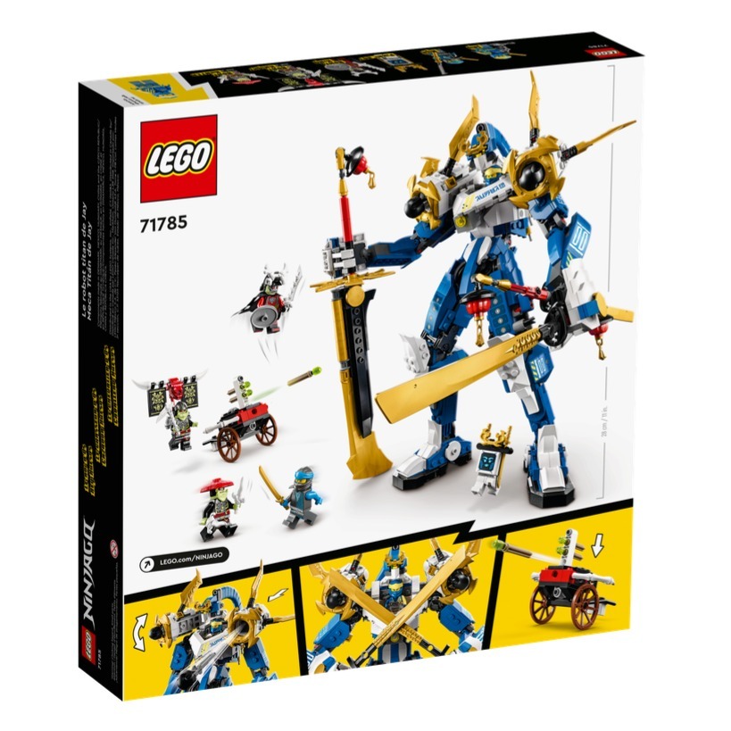 [全新未拆]LEGO 71785 Jay＇s Titan Mech-細節圖2