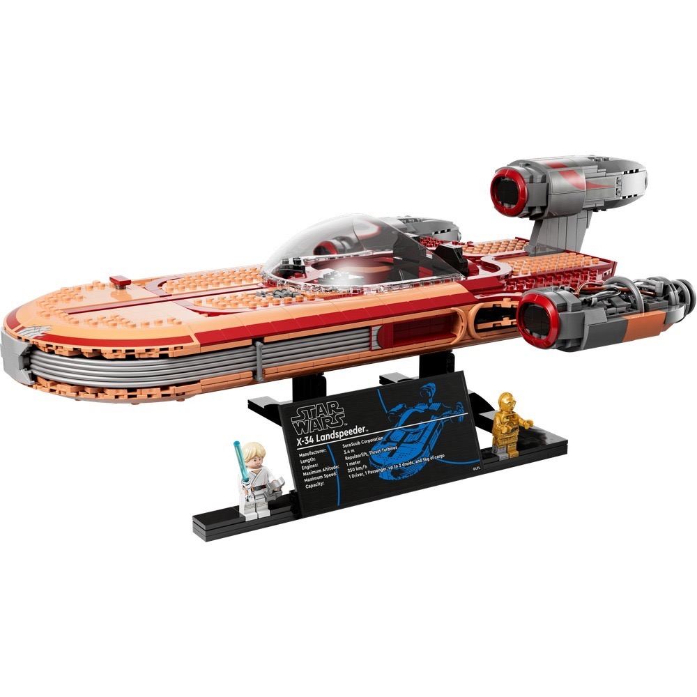 [全新未拆]LEGO 75341 Luke Skywalker＇s Landspeeder-細節圖3