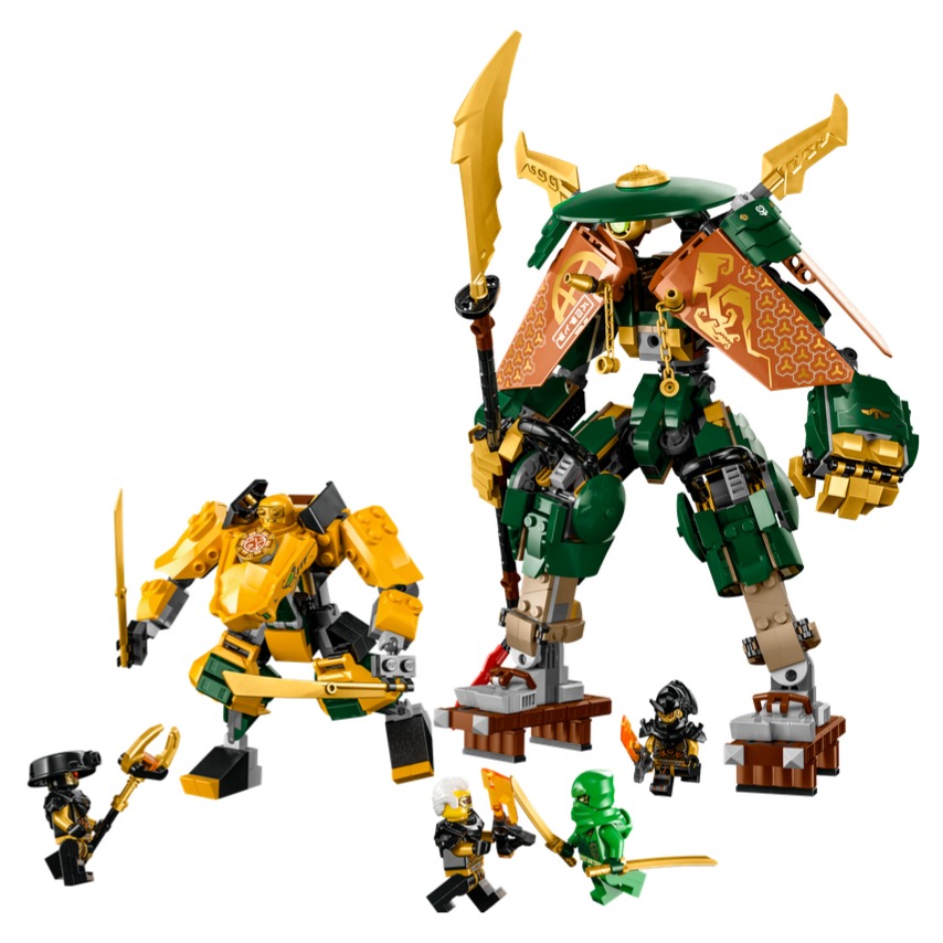 [全新未拆]LEGO 71794 Lloyd and Arin＇s Ninja Team Mechs-細節圖3