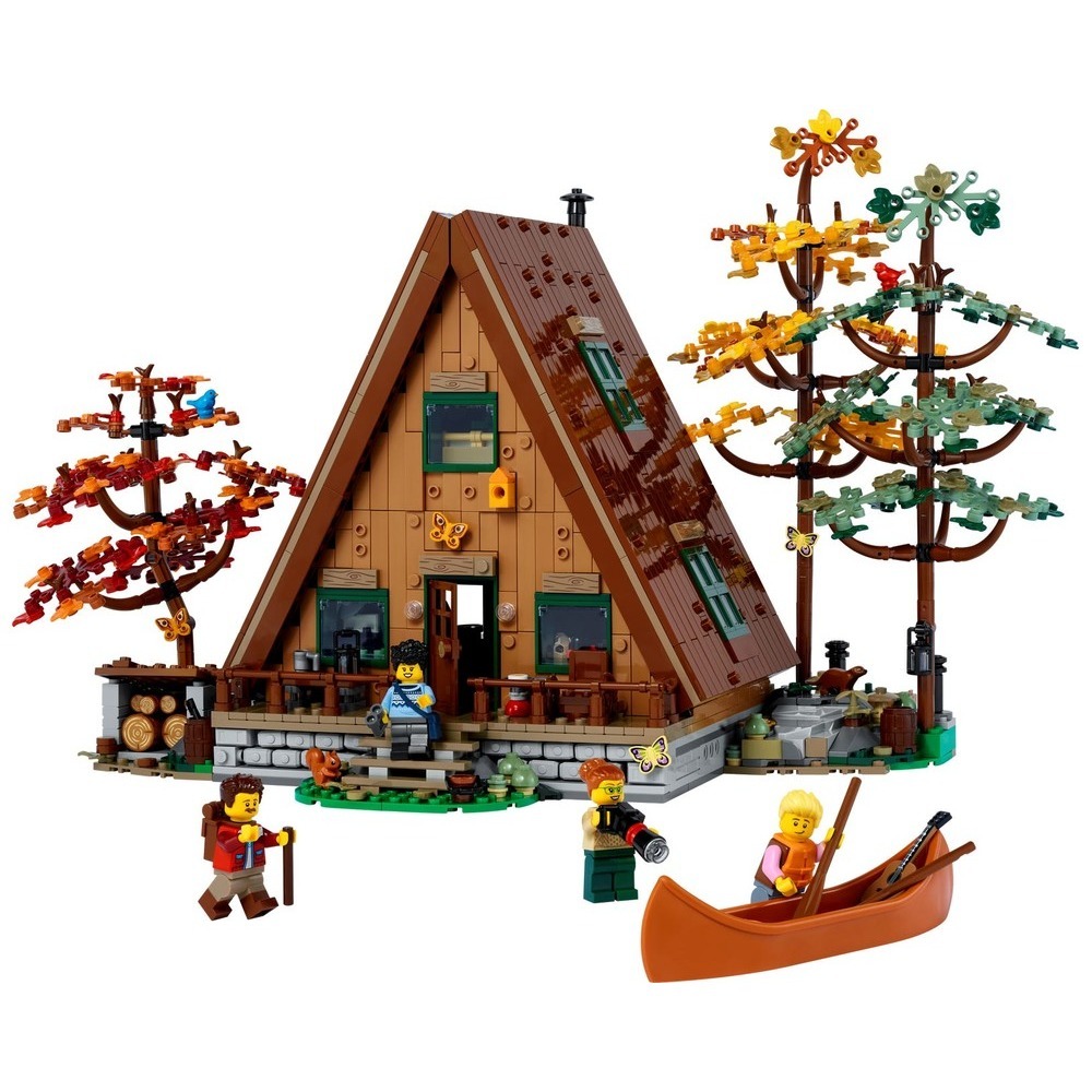 [免運][全新未拆]LEGO 21338 A-Frame Cabin-細節圖3